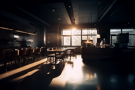 室内咖啡馆环境图片