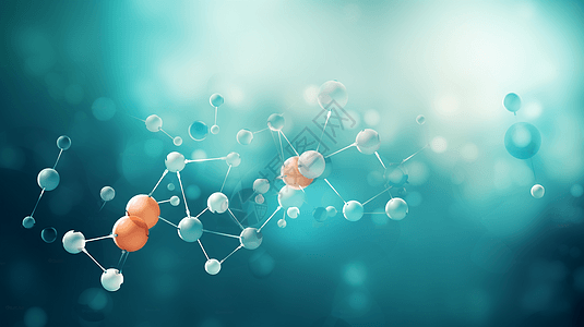 医学分子结构图图片