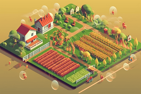 智能农业场景图片