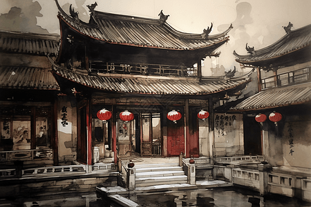 中国寺庙图片
