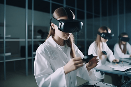 VR眼镜实验图片