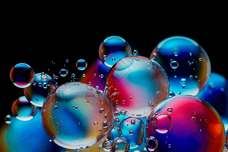 水泡沫的图片