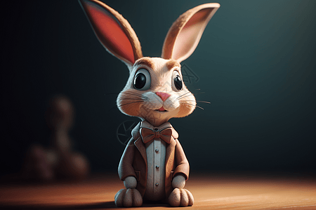 兔子的卡通人物图片