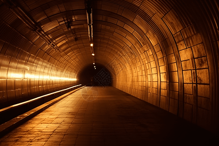隧道照明背景图片