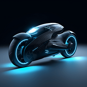 未来电力驱动摩托图片