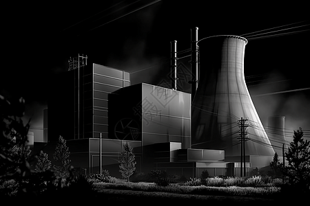 核电站工厂图片