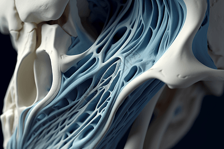 软骨结构3D图图片