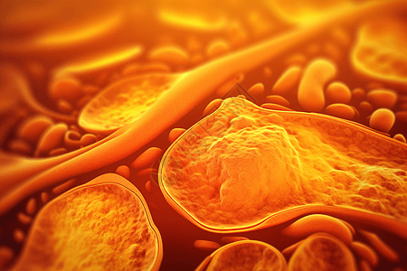 创意胰岛细胞背景图片