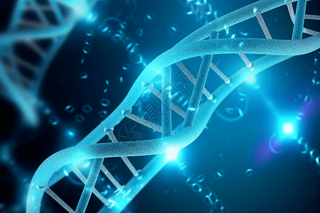 DNA链医学背景图片
