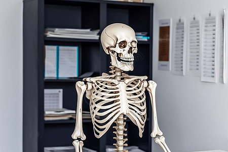 人体医学骨骼图片