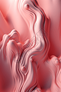 粉色抽象流体背景图片