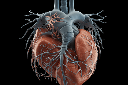 人体肺动脉图片