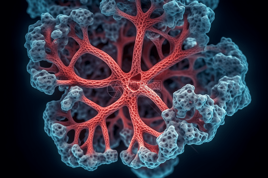 肺泡详细3D视图图片