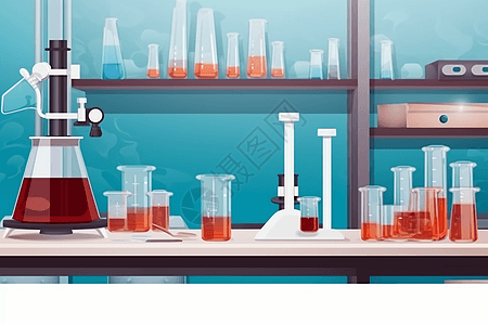 实验室里的试剂瓶图片