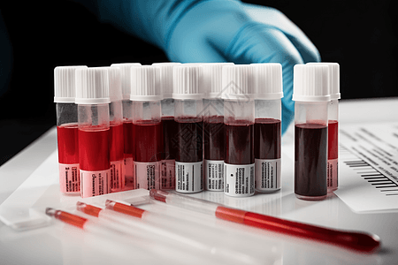 血样分类实验室图片