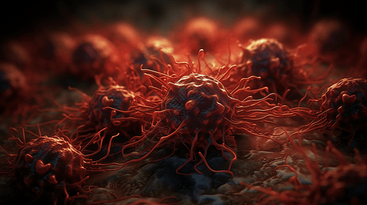 癌细胞3D设计图图片