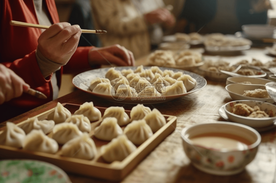 美味的饺子图片