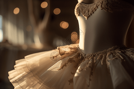 优雅的芭蕾舞裙图片