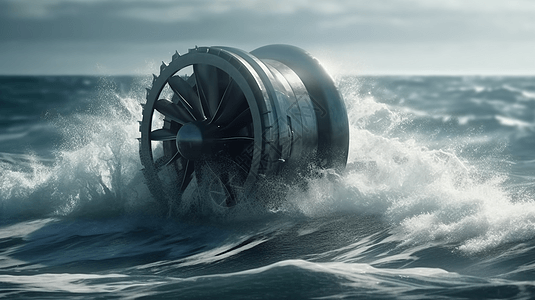 海洋涡轮机图片