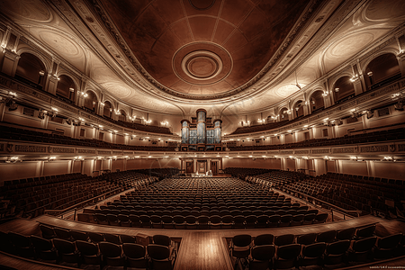 波士顿交响音乐厅高清图片