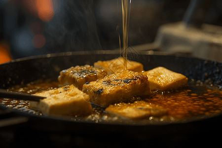 街头食品臭豆腐图片