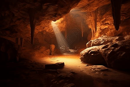 人造地下洞穴图片