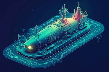未来氢动力潜艇图片
