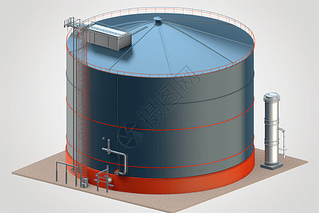 大型热储能罐图片
