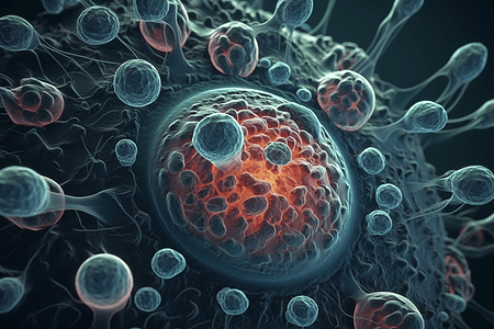 医学主题中的细胞膜背景图片