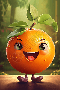 友善热情的橙子图片