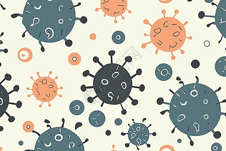 细菌病毒可视化图片