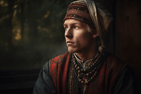 传统服装波罗的男性图片