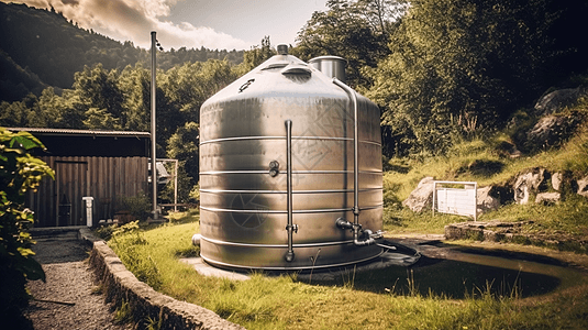 地热热水器太阳能热水高清图片