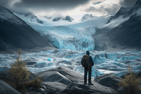 令人惊叹的冰川图片