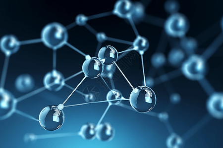 分子结构背景图片