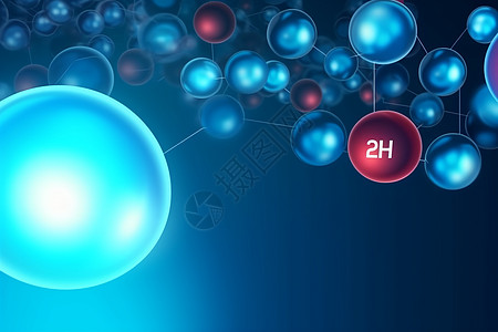 抽象梯度氢背景图片