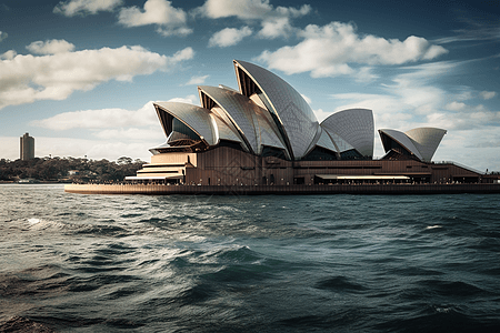 悉尼歌剧院背景图片