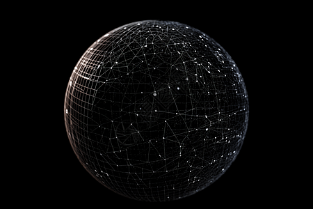 5g网络连接图标的地球仪图片