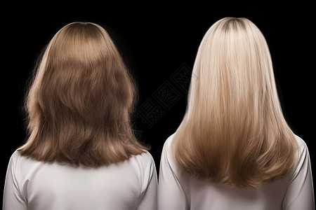 女生头发女生长发发型样式设计图片
