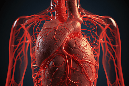 人体心脏血液运输图片