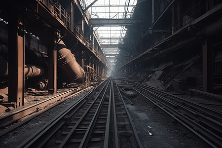 煤矿加工工厂图片