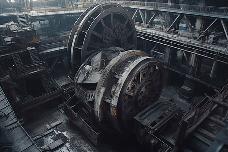 大型煤矿机器图片