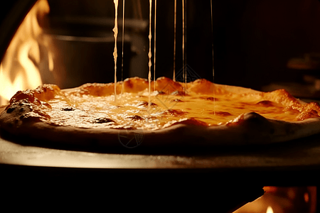 拉丝披萨拉丝的美味披萨背景
