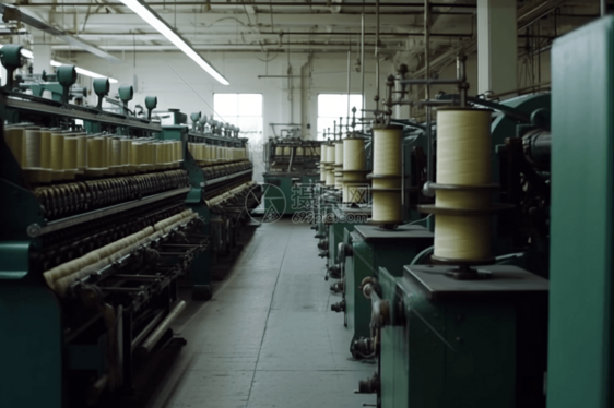 纺织厂场景图片