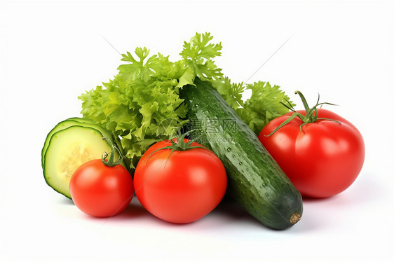 番茄黄瓜果蔬产品图片