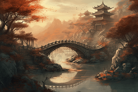 中国传统桥梁图片