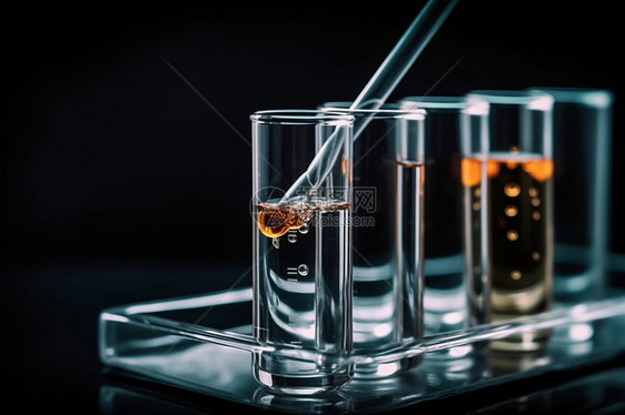 实验室化学玻璃试管图片