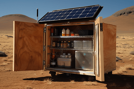 太阳能储物箱图片
