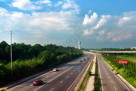 不在服务区高速公路背景