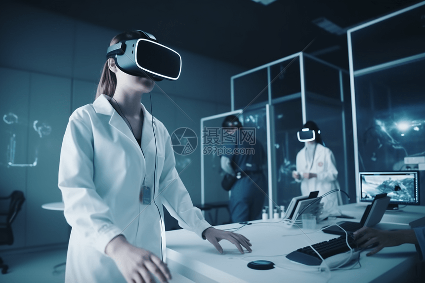 AR技术虚拟现实技术的医学培训图片